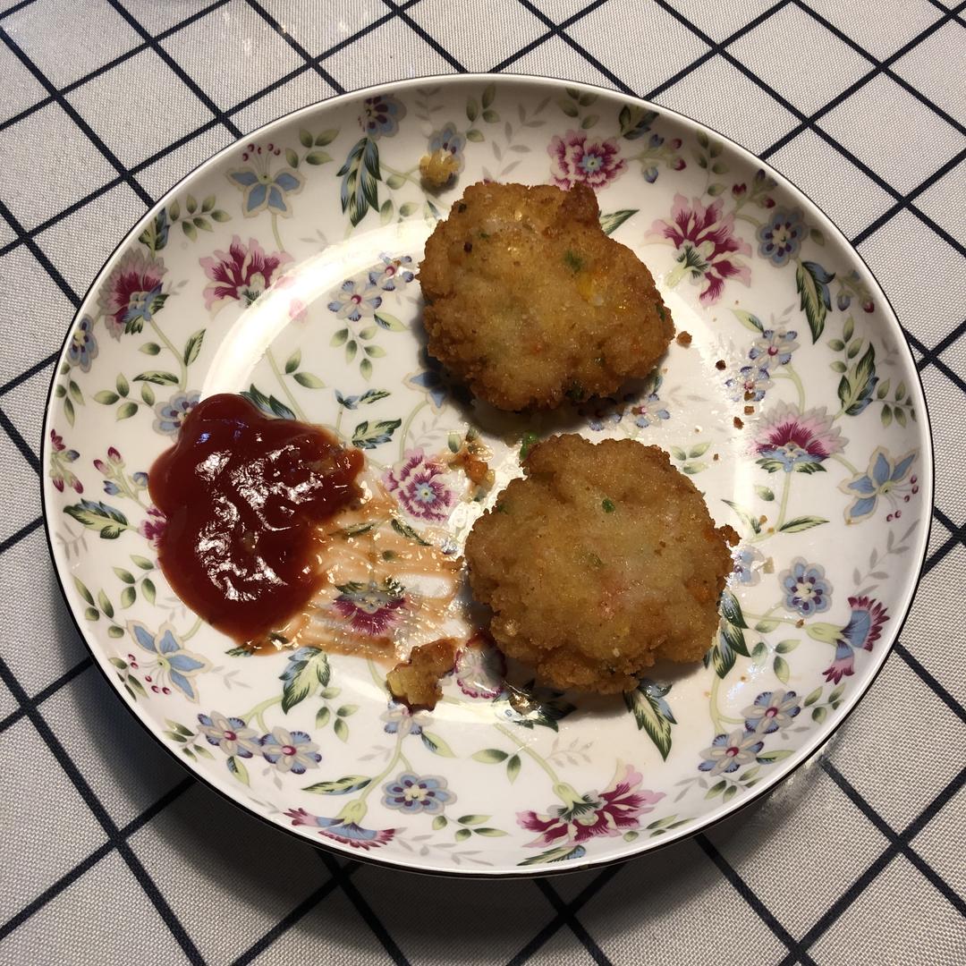 虾饼的做法