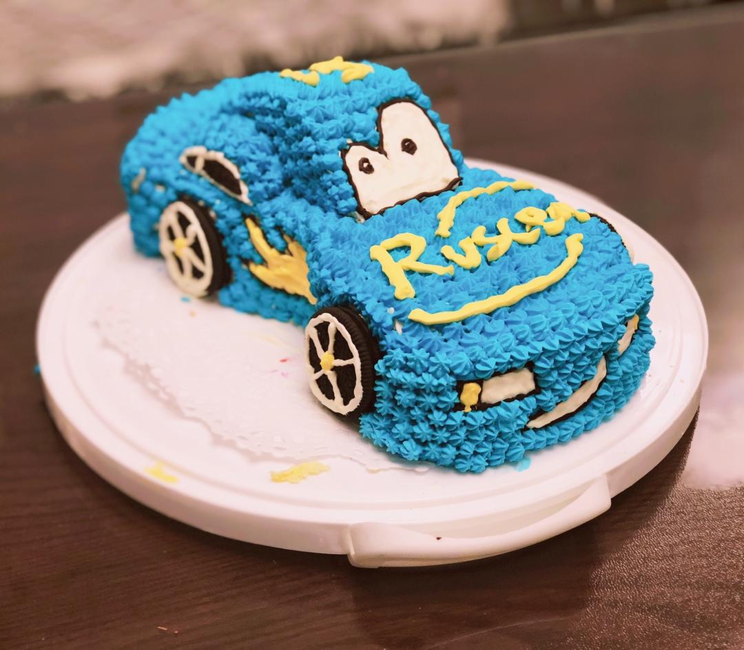 闪电麦昆~最灵动最激情的汽车蛋糕