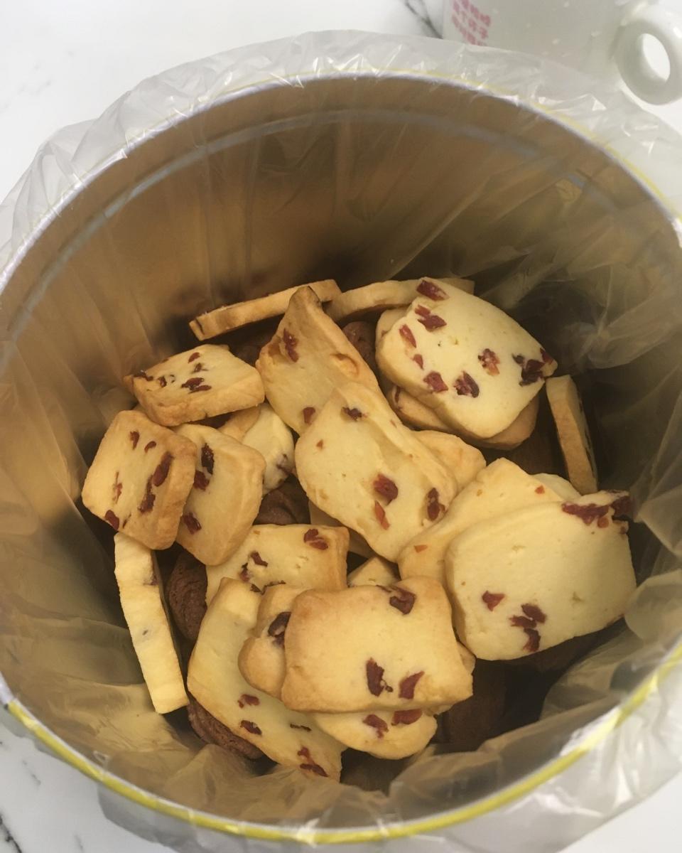 低糖少油版蔓越莓饼干