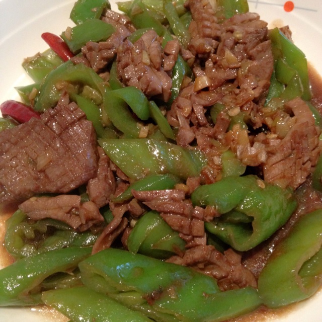 爆炒腰花