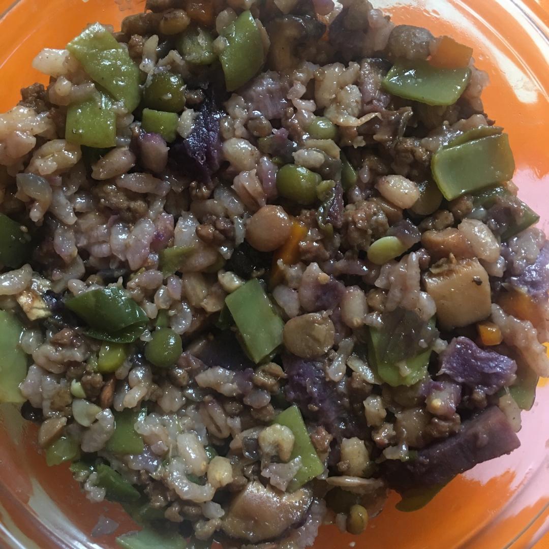 家乡扁豆肉饭