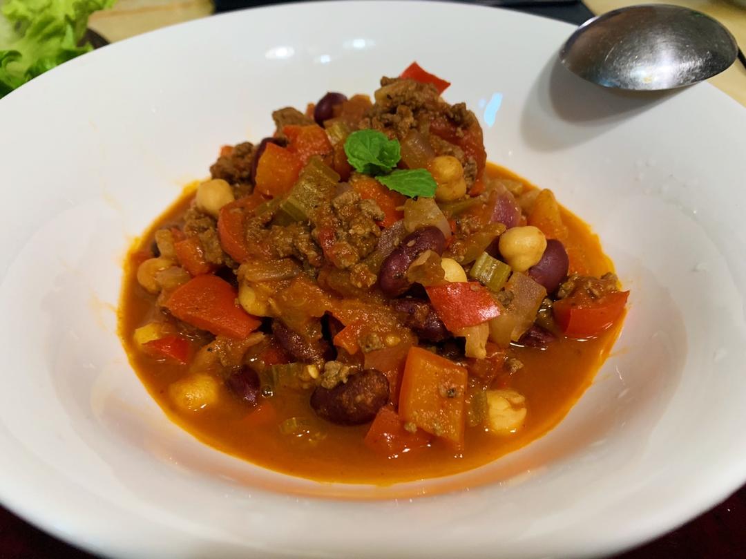 香辣肉酱 (Chilli con carne)