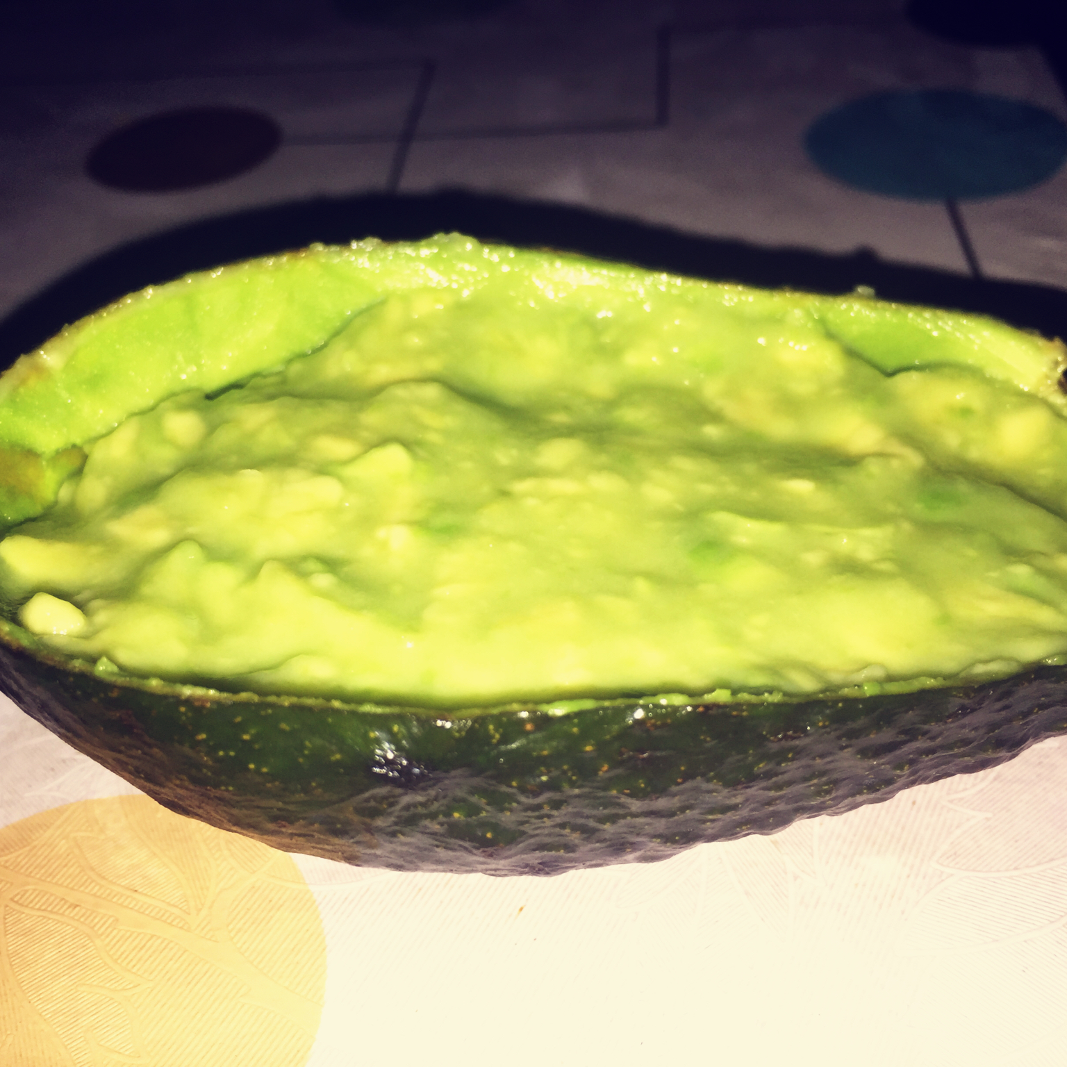 白糖拌牛油果（牛油果冰淇淋）