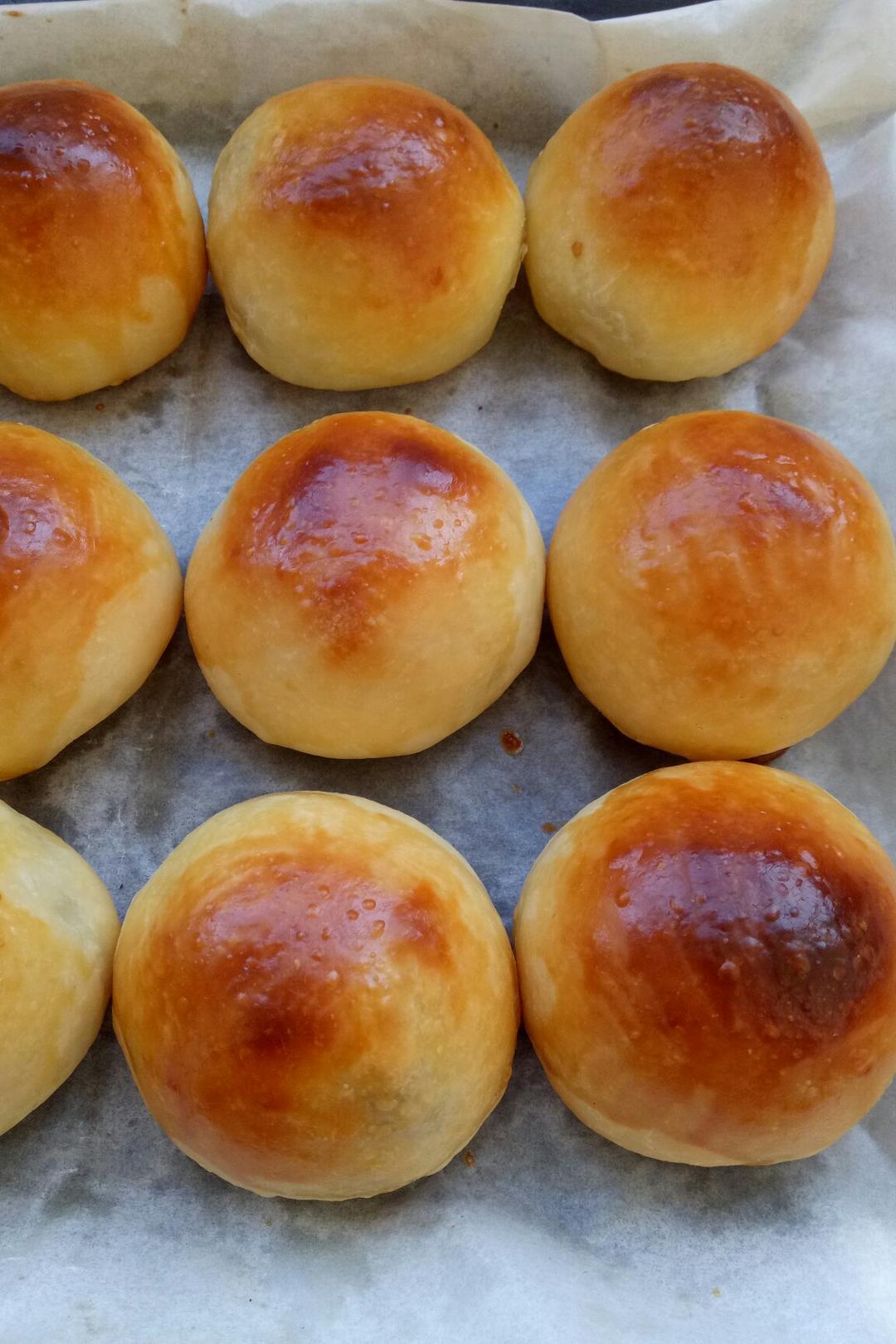 烤豆沙包 简单易做又好吃