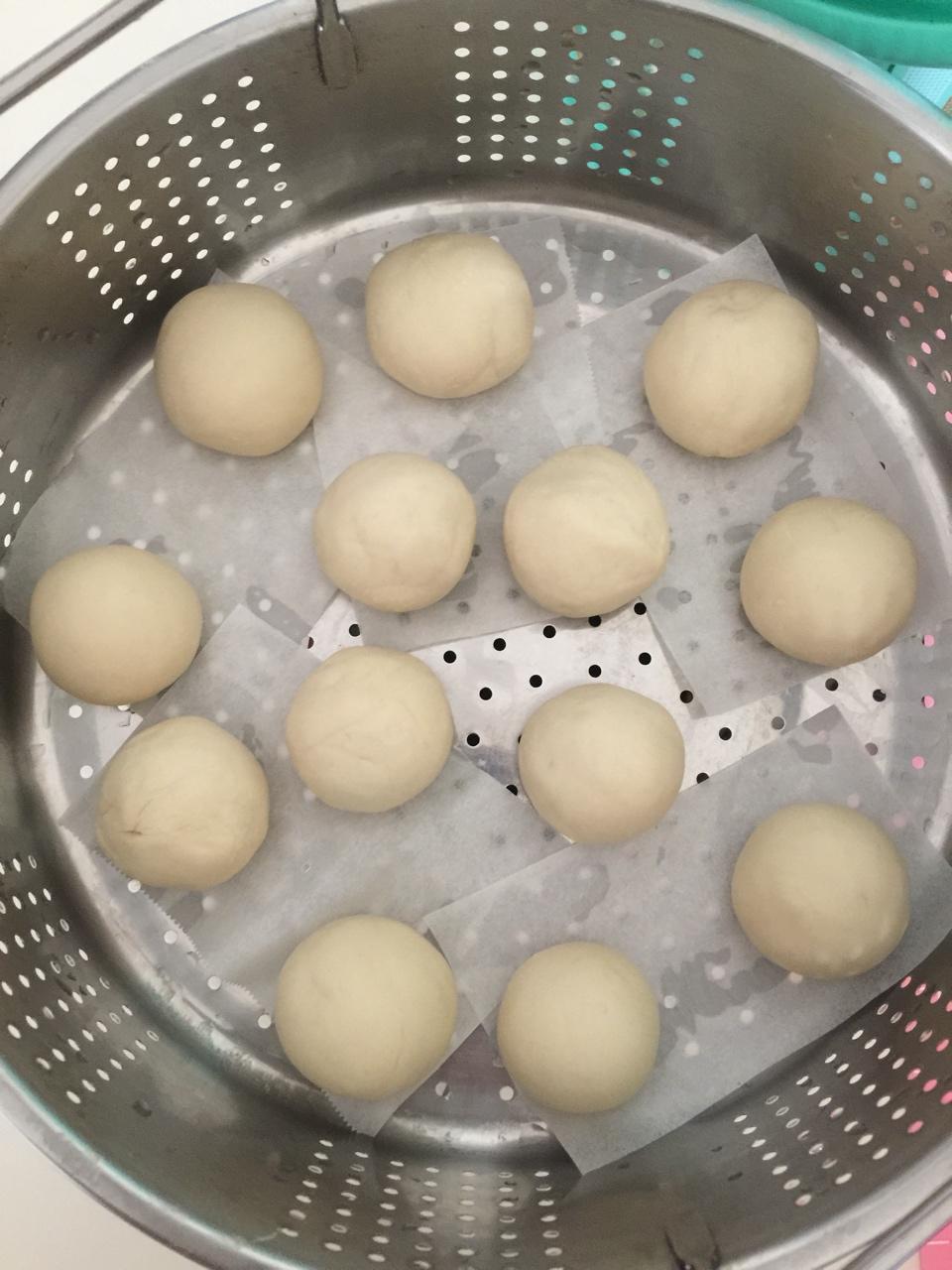 面包机版超松软牛奶馒头