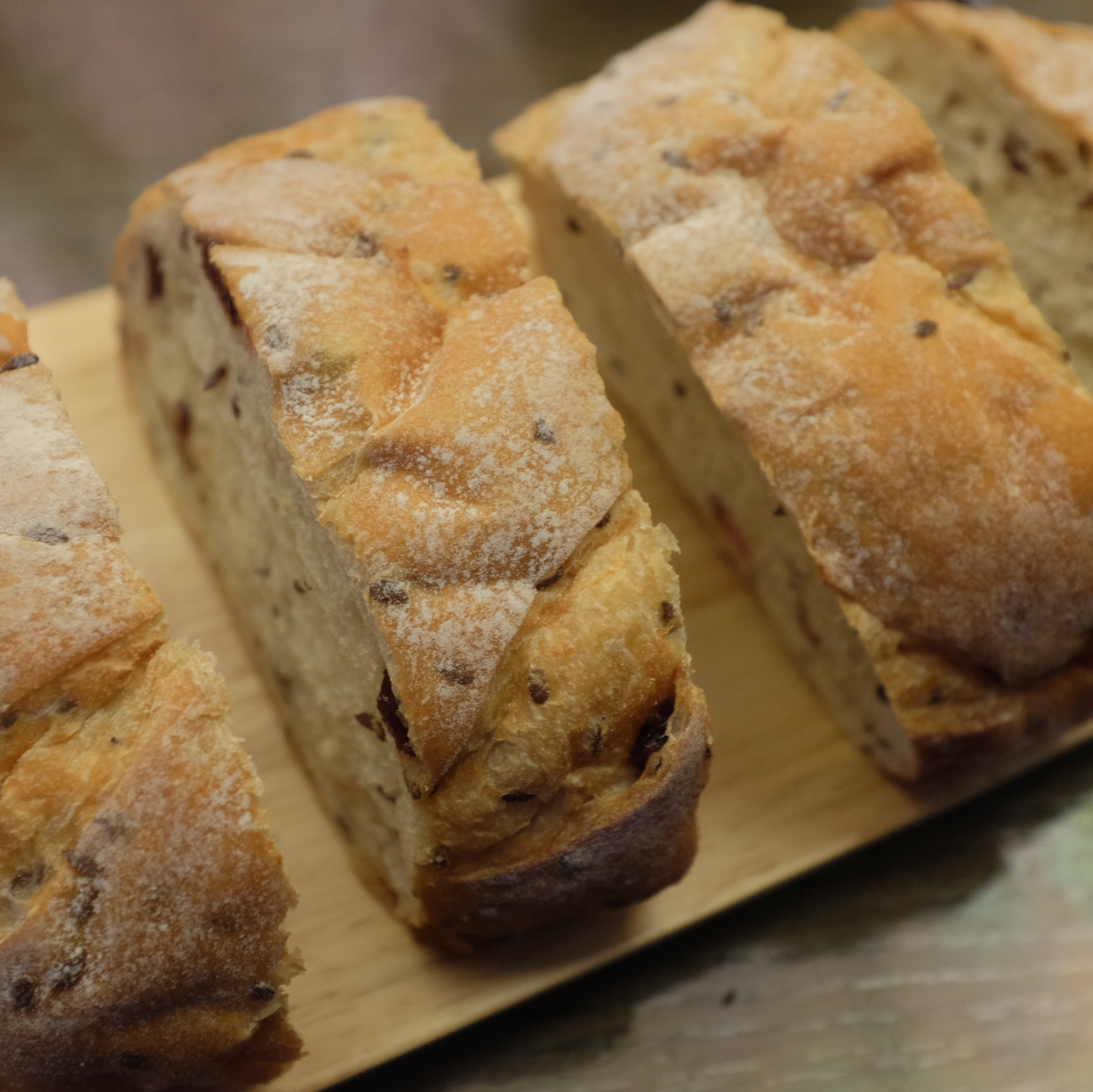 蔓越莓全麦黑糖面包