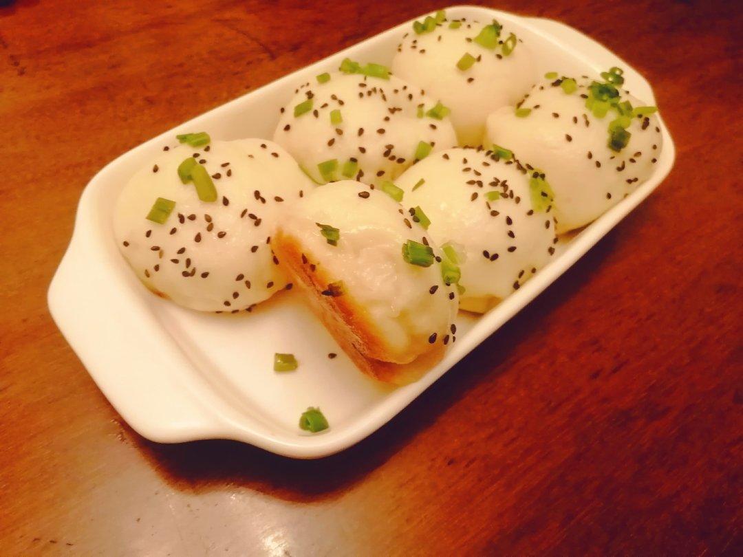 小时候的生煎包