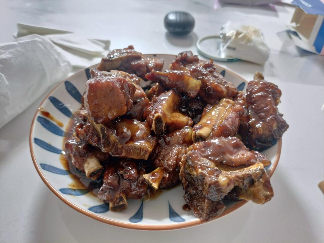 糖醋排骨（试验多次的最佳口感）