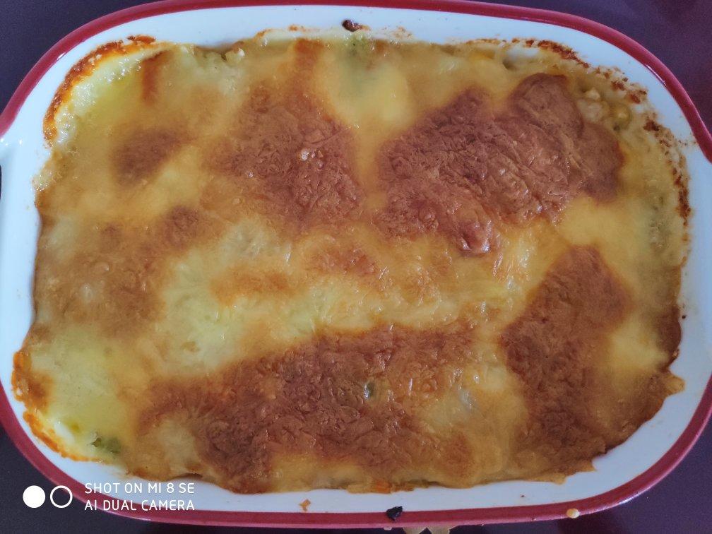 芝士焗土豆泥