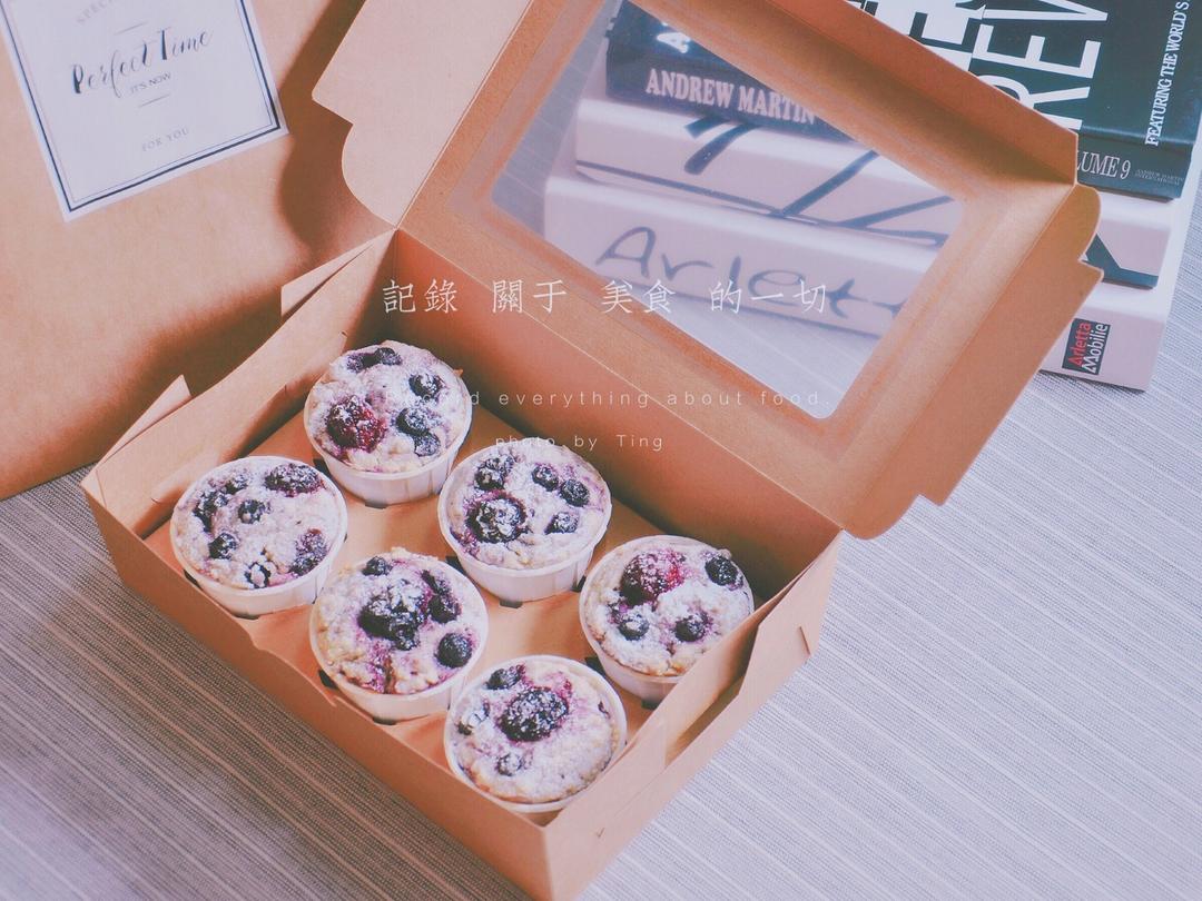 蓝莓玛芬蛋糕 Blueberry Muffin
