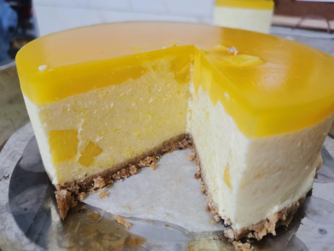 芒果酸奶慕斯（六寸无奶油版）