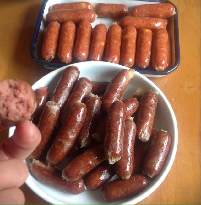 宝宝牛肉肠，鸡肉肠