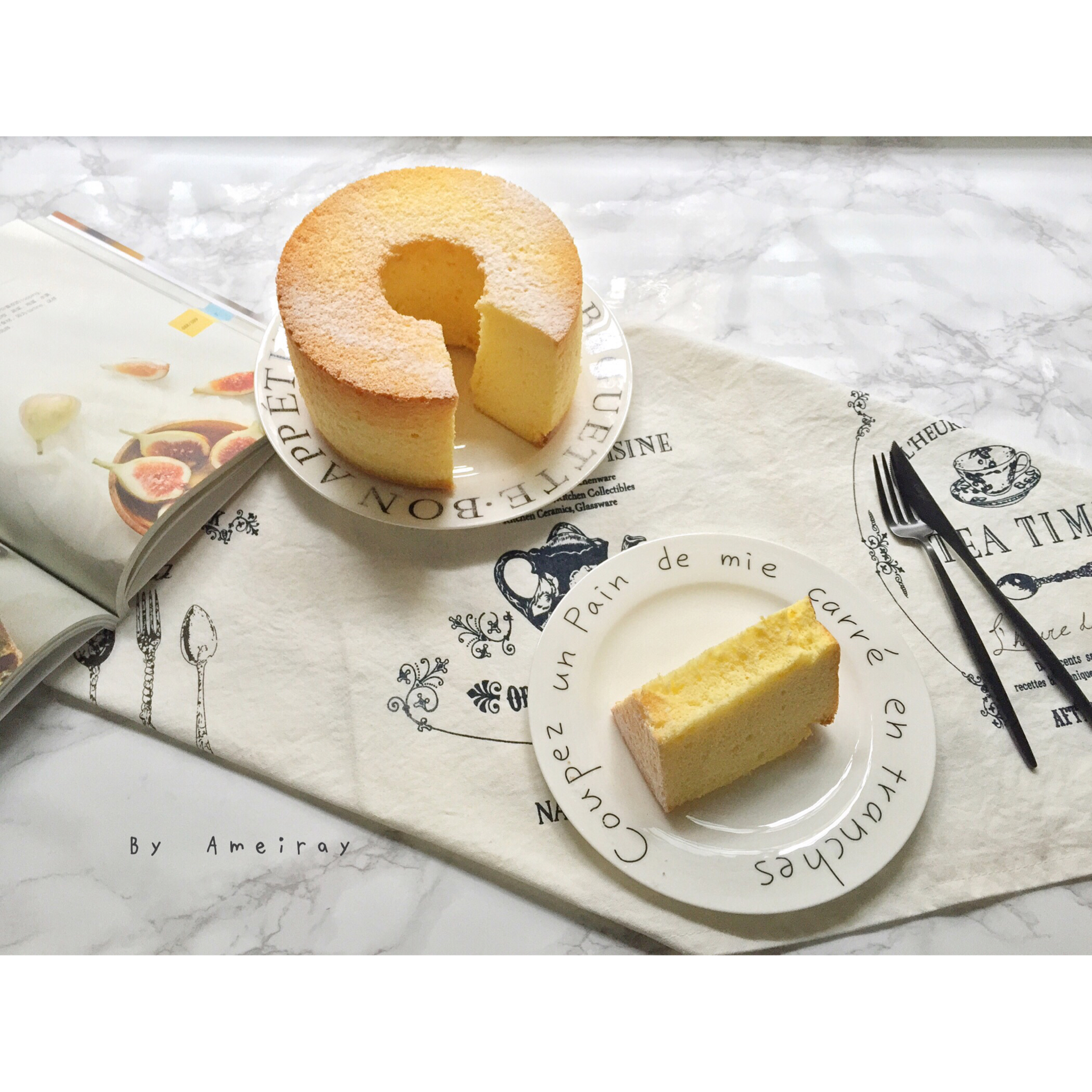 青井老师の酸奶戚风（后蛋法）