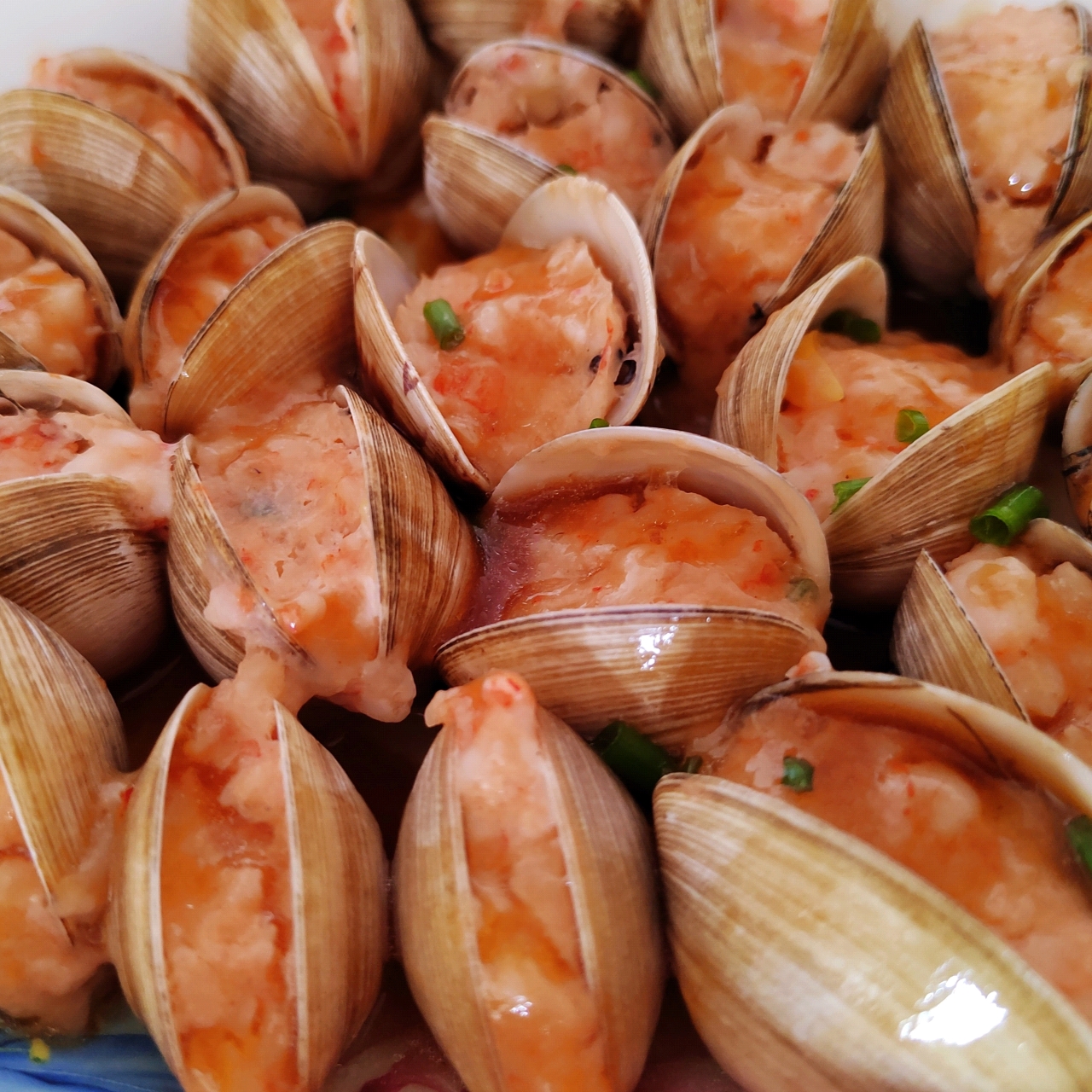 【蛤蜊酿虾滑】比炒入味比煮更鲜！蛤蜊居然还能这么吃…