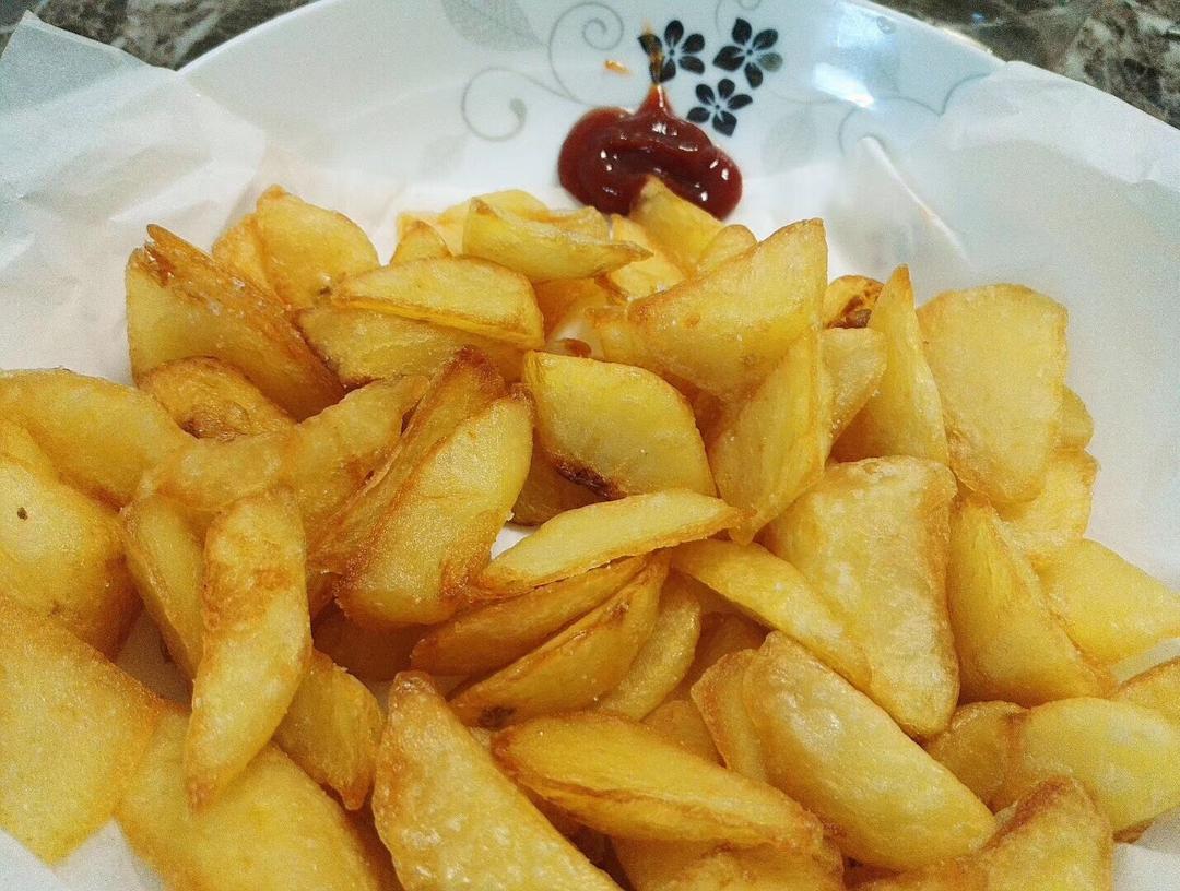 完胜必胜客的香脆炸薯角的做法