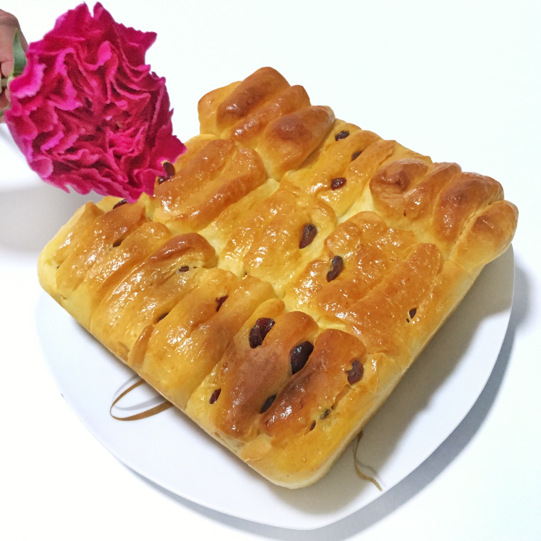 鲜奶油小餐包（一次发酵）