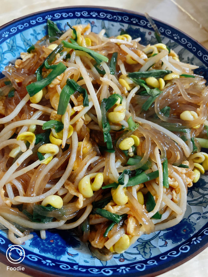 炒合菜～经典的拌饭菜，真的太香了