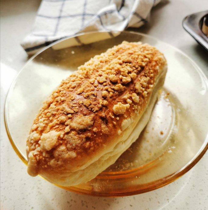 芋泥咸蛋黄软欧包