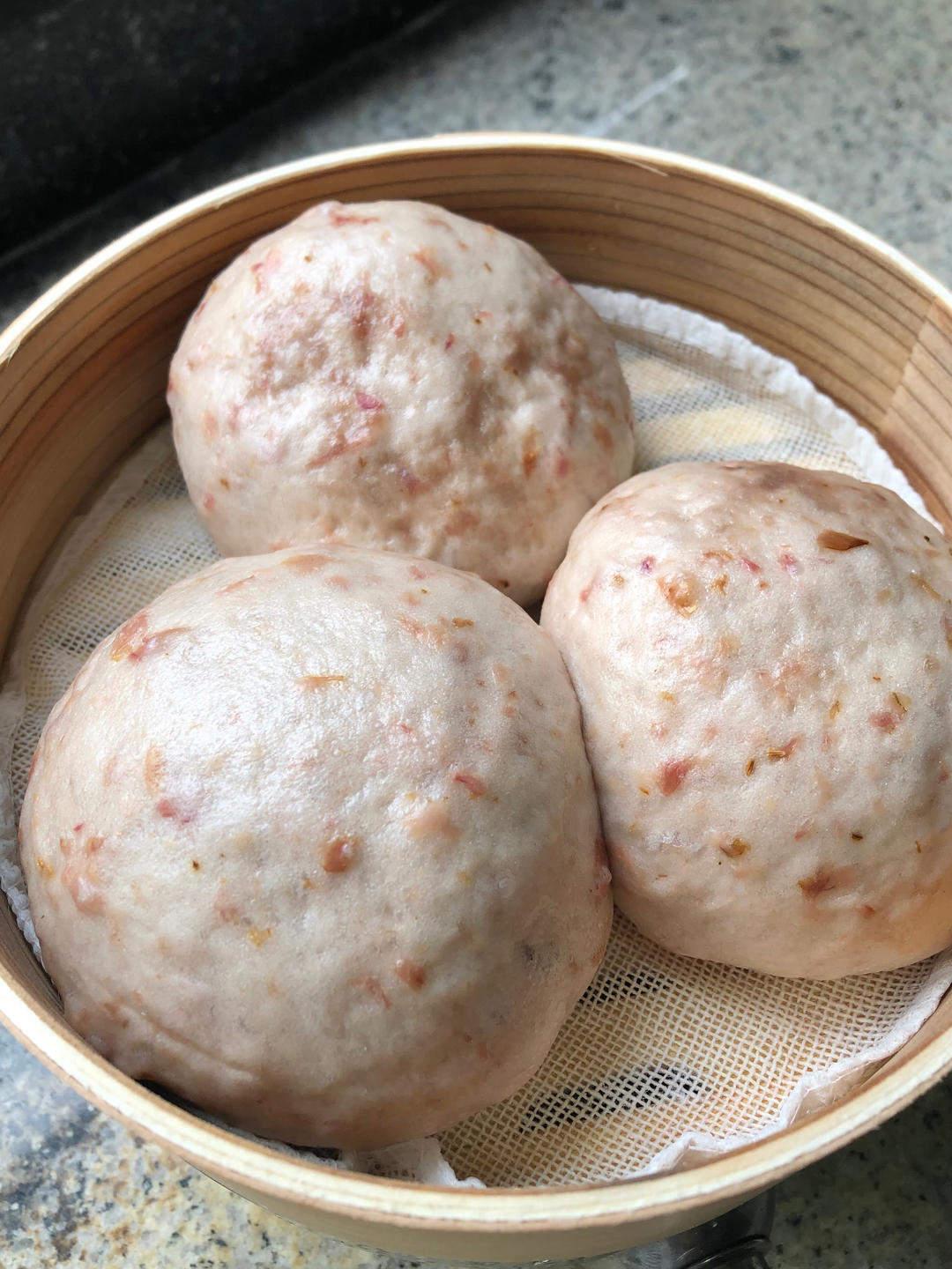玫瑰酒酿馒头