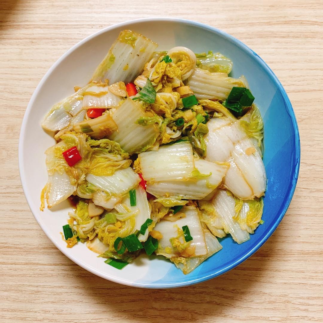 5分钟快手菜❗️巨下饭的酸辣娃娃菜，酸辣开胃❗️