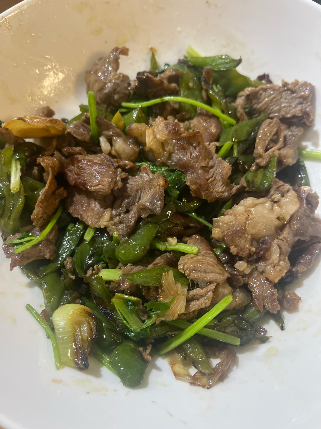 青椒炒牛肉