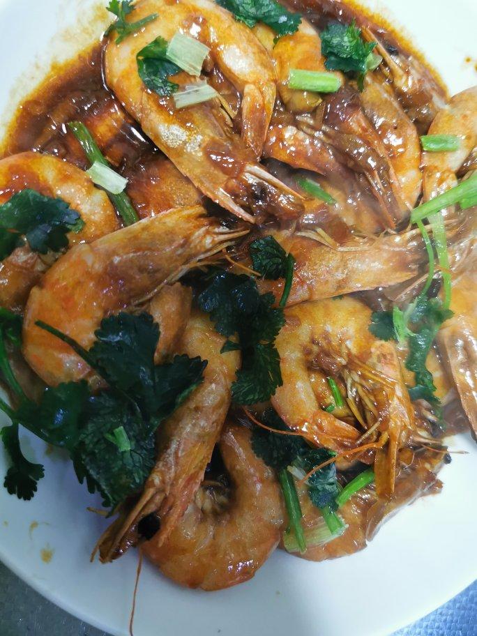 10分钟快手❗️油焖大虾好吃到舔盘，巨简单