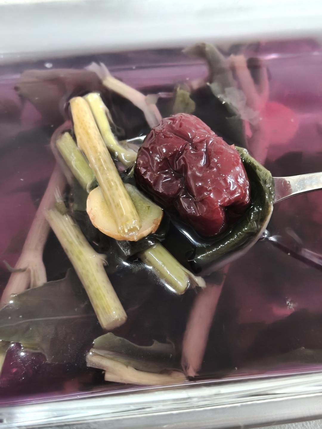 紫背天葵大枣汤