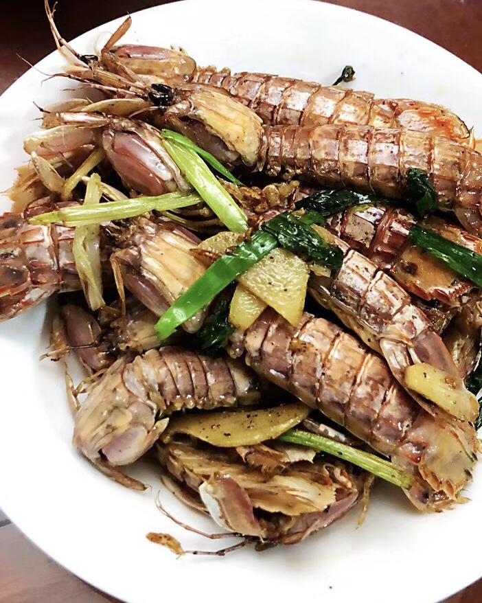 椒盐皮皮虾