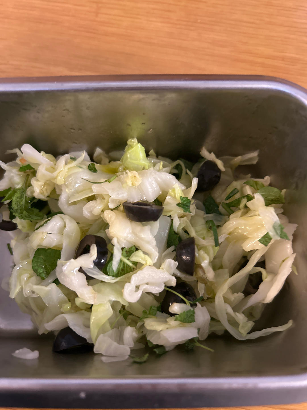 轻食凉拌圆白菜