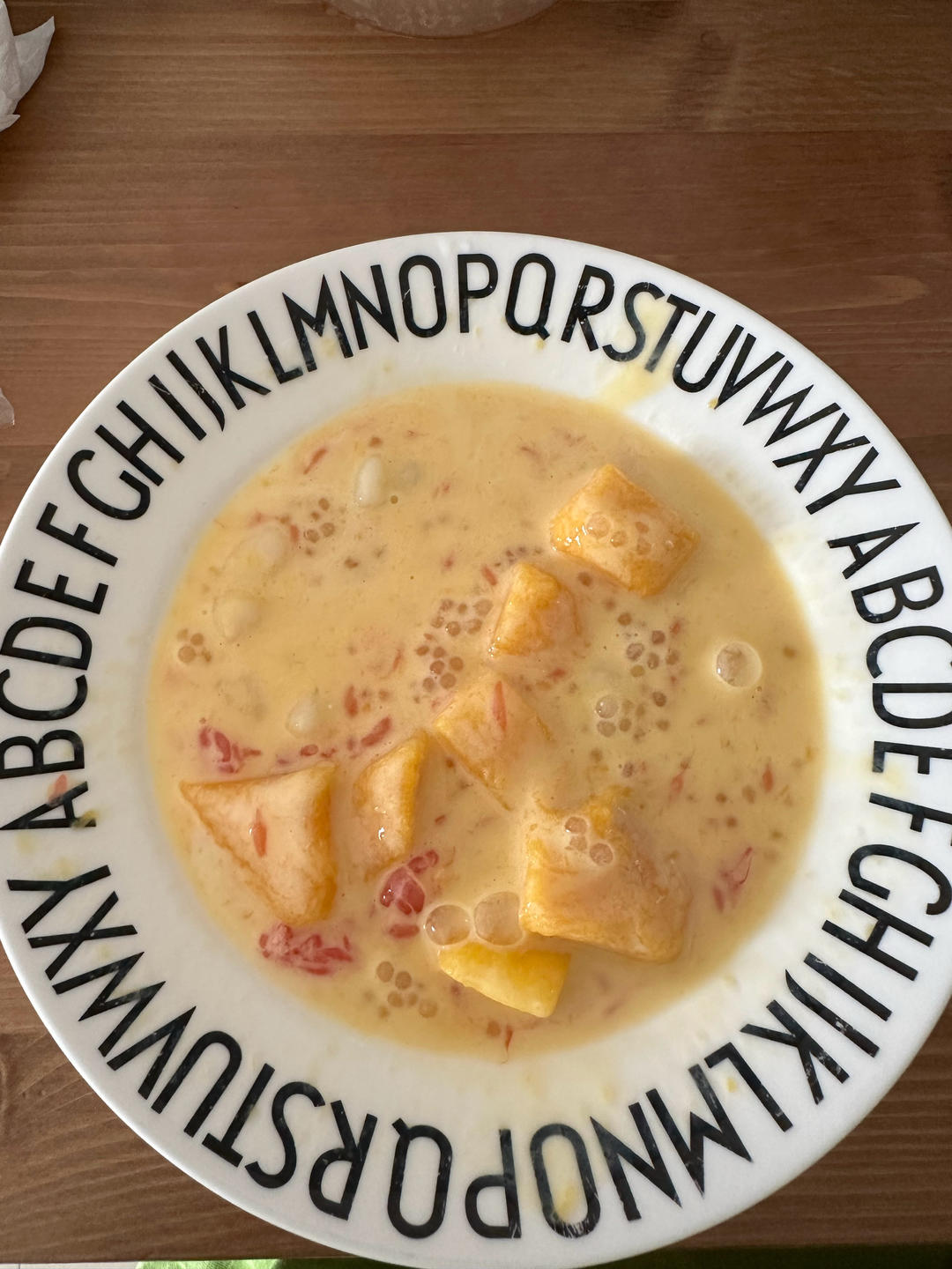 港式甜品——杨枝甘露(芒果西米露)附芒果花切法