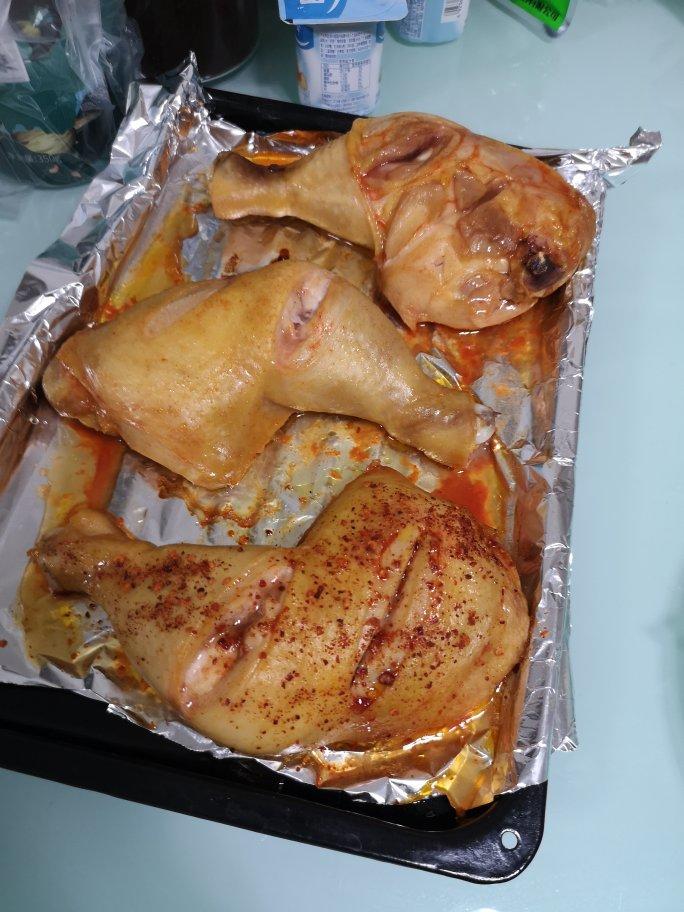 小朋友都爱的 超级简单的 奥尔良烤鸡腿