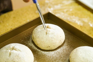 【香兰世家】全麦熔岩芝士面包的做法 步骤10