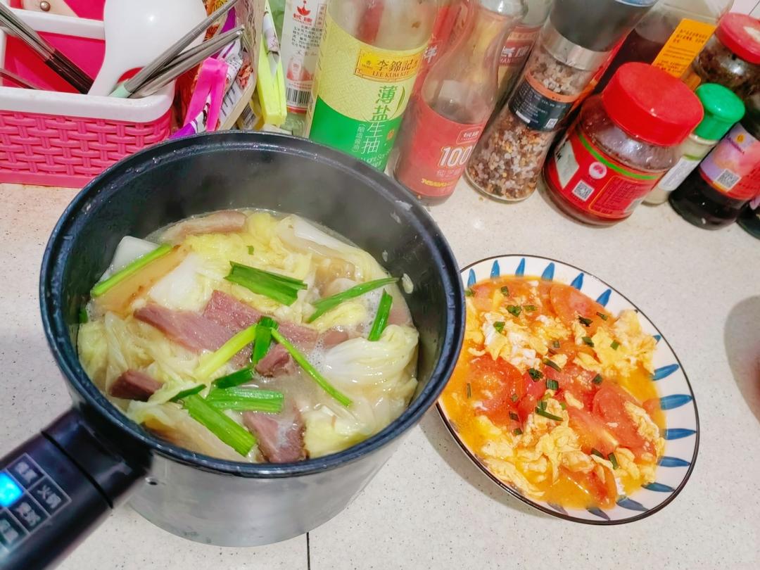 猪肉白菜炖粉条
