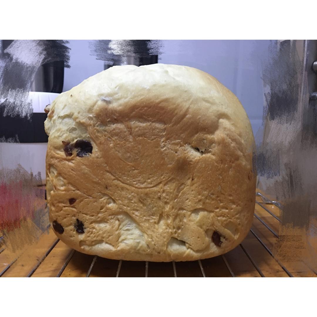 超级好吃的原味面包（面包机版）