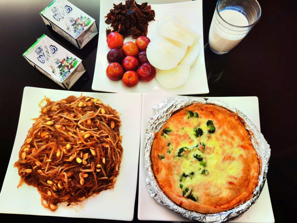 开胃下饭素菜！黄豆芽炒粉丝