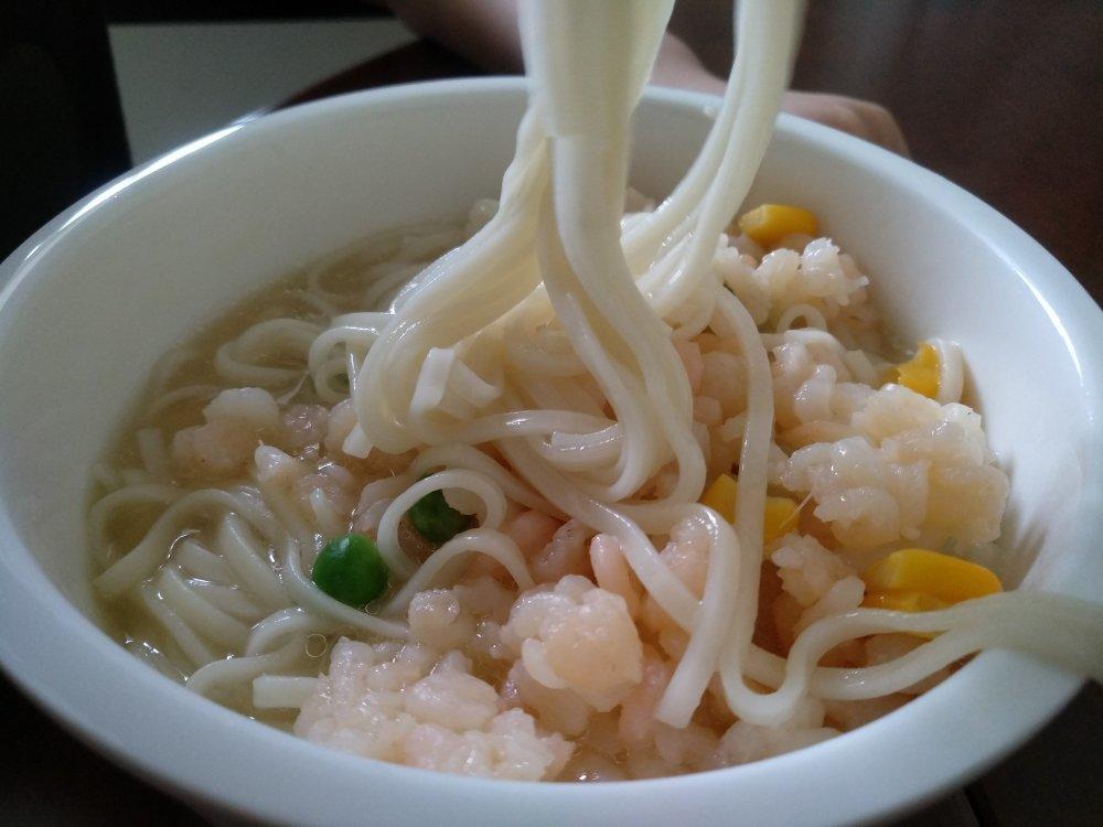 苏式虾仁面