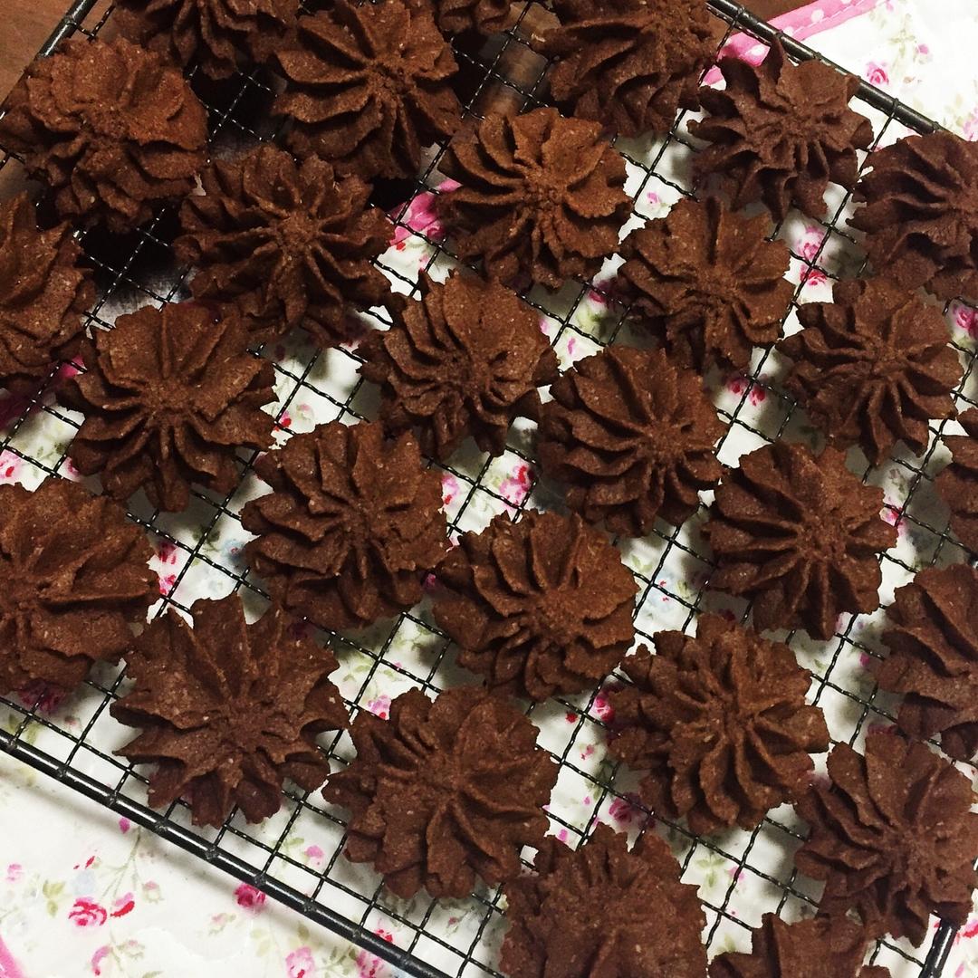 零失败花纹超级立体的黄油曲奇