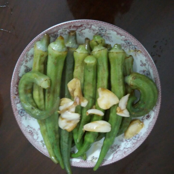 蒜蓉秋葵