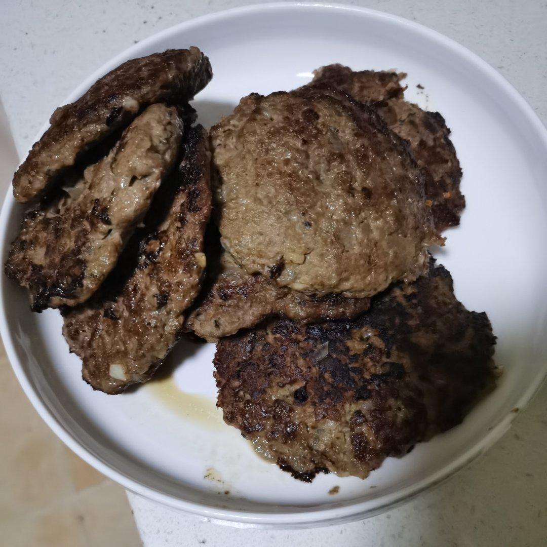 超详细汉堡牛肉饼｜附自制汉堡搭配#Healthymeals#减脂必撸16