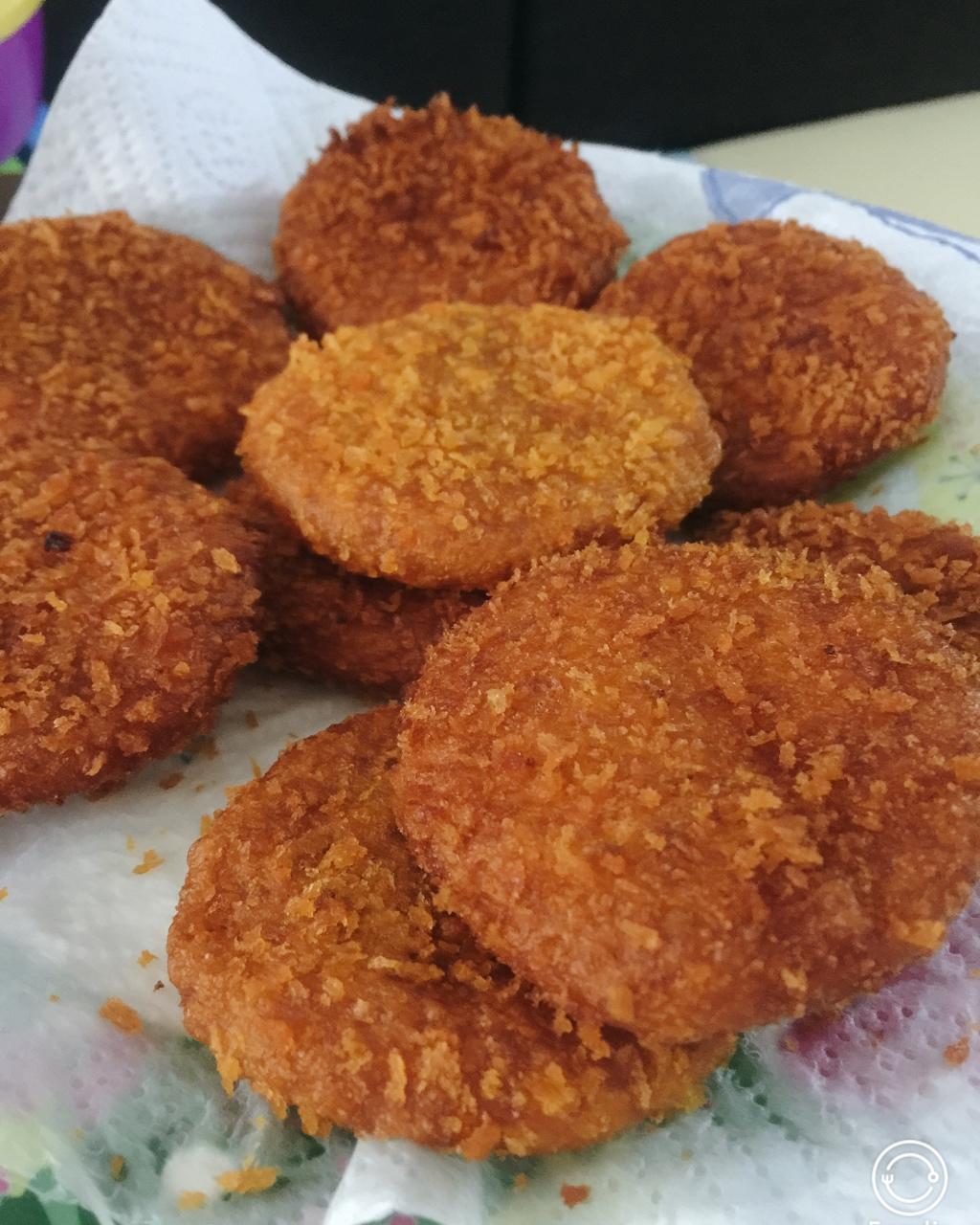 雪花南瓜饼