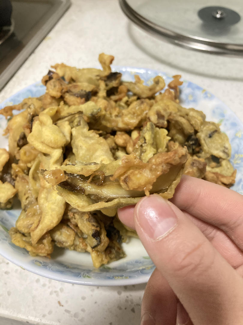 干炸蘑菇（家乡版）
