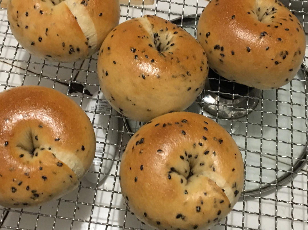 原味贝果🥯/黑芝麻贝果🥯
