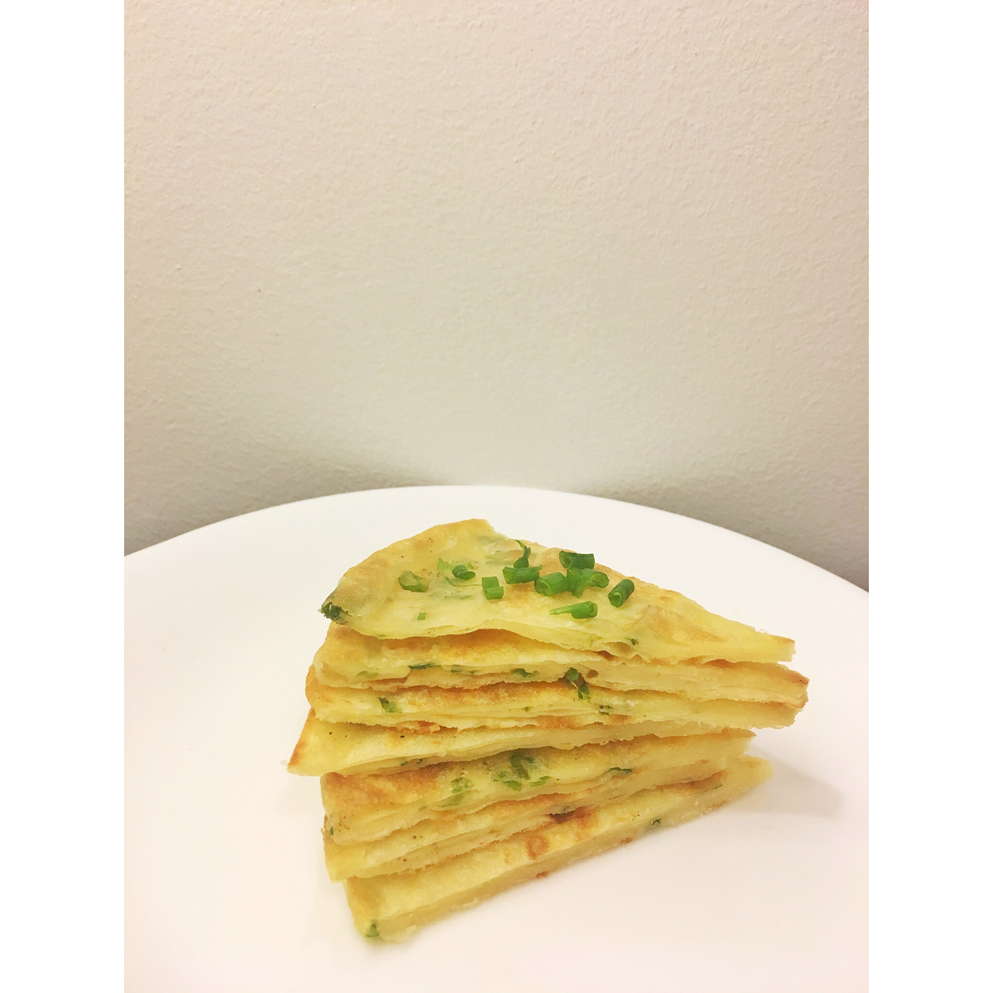 自制葱油饼