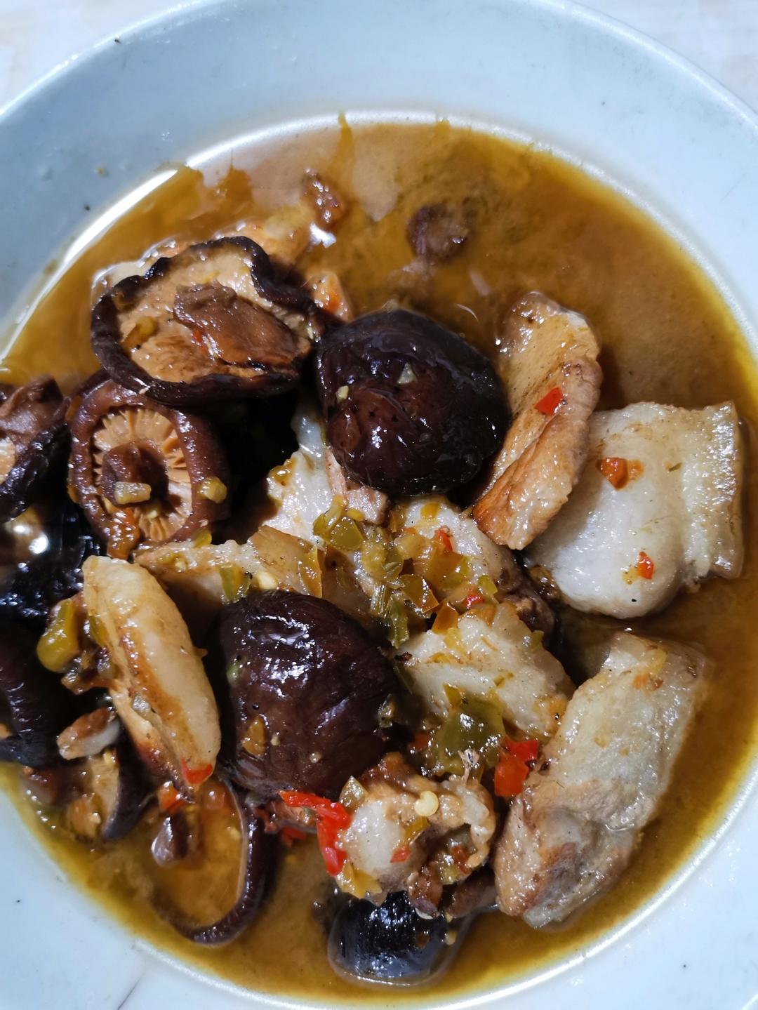 耗油香菇炒肉