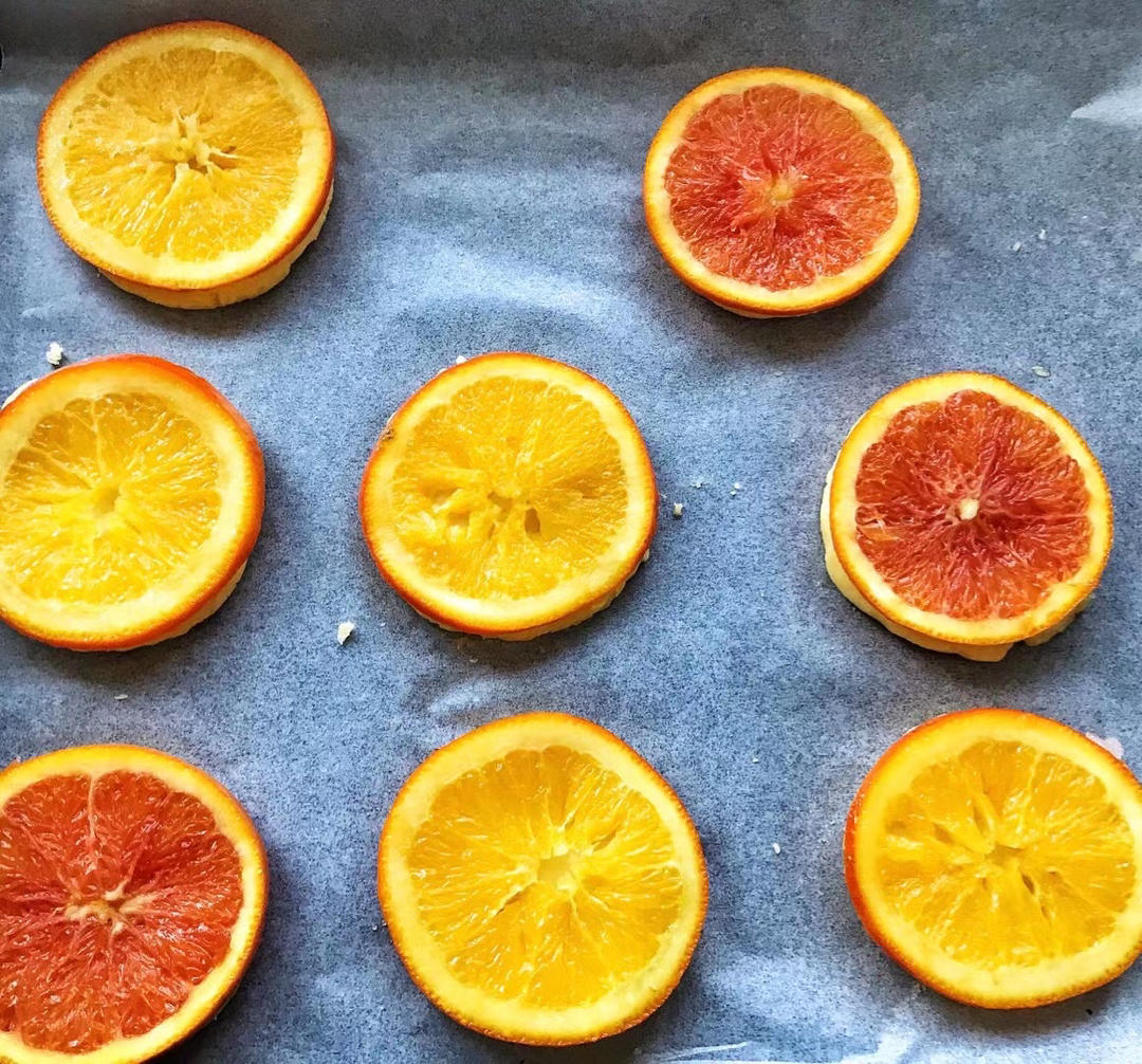 🍊橙意满满超高颜值的巧克力橙子饼干🍪