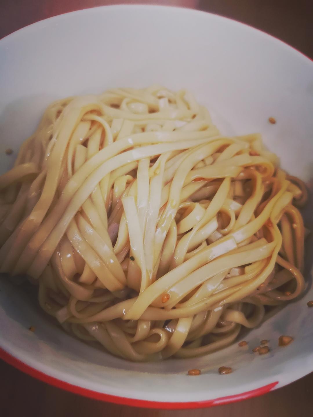 蒜面条