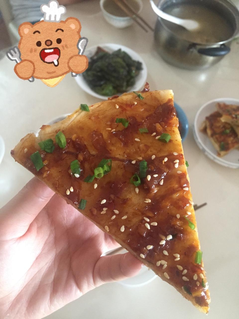 酱香饼 Spicy Soy Pancake