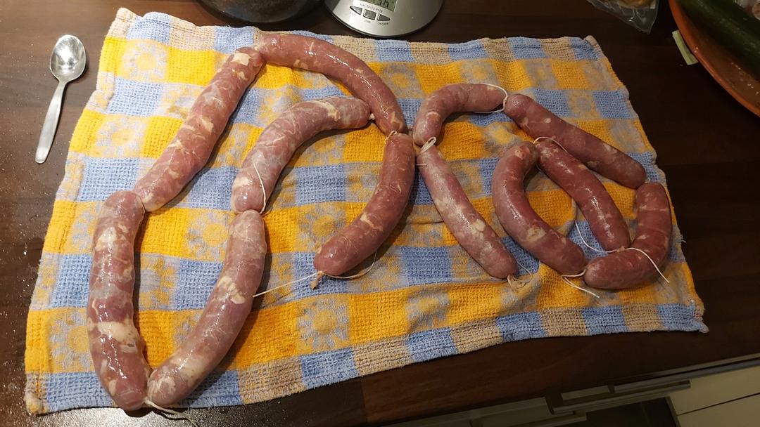 超好吃的广式腊肠