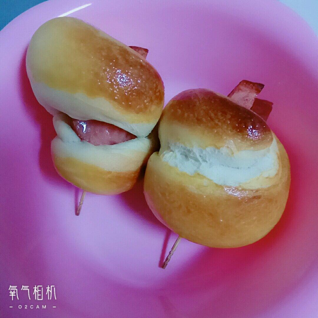 烤起来吧，鸡腿面包~