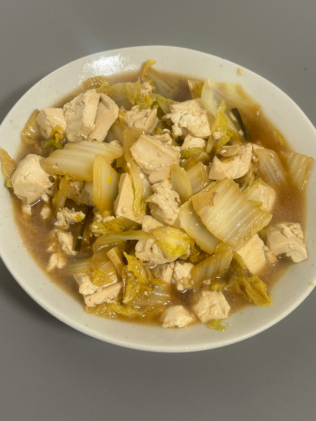 白菜豆腐这样做😋连汤汁都不剩🔅鲜美又美味